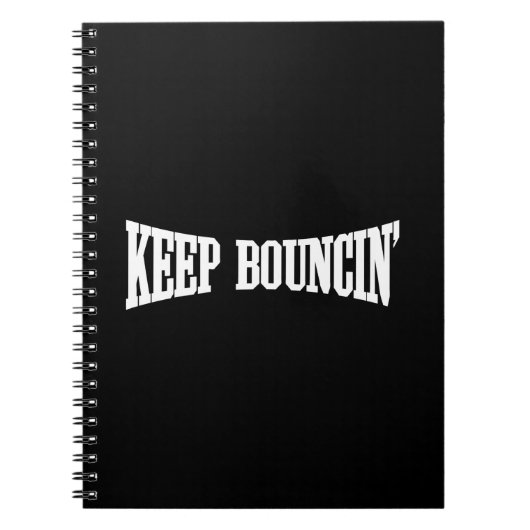 Behalt Bouncin' Notizblock (Vorderseite)