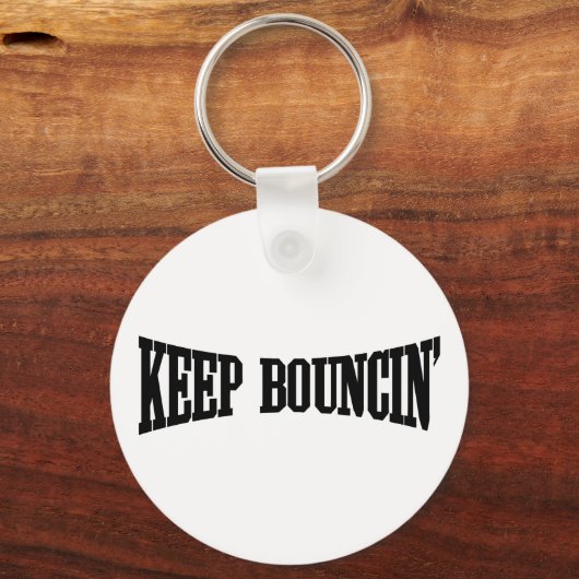 Behalt Bouncin' Schlüsselanhänger (Vorderseite)
