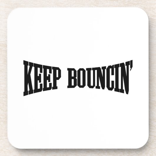 Behalt Bouncin' Untersetzer (Vorderseite)