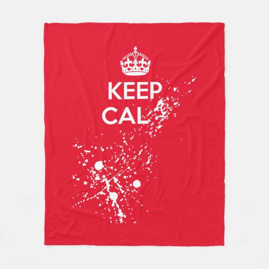 Behalt Cal... Fleecedecke (Vorderseite)