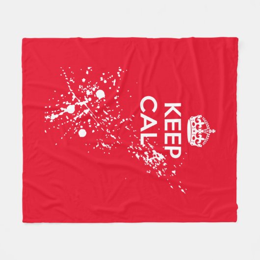 Behalt Cal... Fleecedecke (Vorderseite (Horizontal))