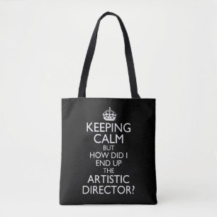 Behalt Calm, aber wie komme ich zum künstlerischen Tasche
