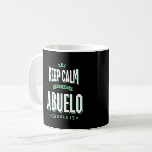 Behalt Calm Abuelo Kaffeetasse (Vorderseite Links)