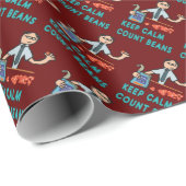 Behalt Calm Accountant Geschenkpapier (Rolleneckpunkt)