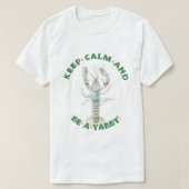 BEHALT CALM AND BE A YABBY" T - Shirt - Spaß & Bo (Design vorne)