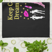 BEHALT CALM AND DREAM OF PARIS GESCHIRRTUCH (Gefaltet)