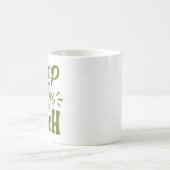 BEHALT CALM AND FAITH KAFFEETASSE (Mittel)