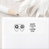 BEHALT CALM AND GAME ON - Game Pad (Insitu)