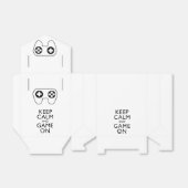 BEHALT CALM AND GAME ON - Game Pad Geschenkschachtel (Ungefaltet)