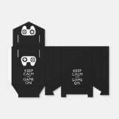 BEHALT CALM AND GAME ON - Game Pad Geschenkschachtel (Ungefaltet)