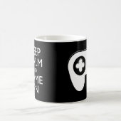 BEHALT CALM AND GAME ON - Game Pad Kaffeetasse (Mittel)