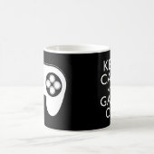 BEHALT CALM AND GAME ON - Game Pad Kaffeetasse (Mittel)