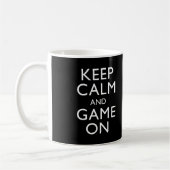 BEHALT CALM AND GAME ON - Game Pad Kaffeetasse (Links)