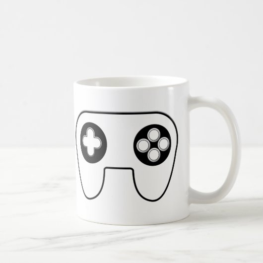 BEHALT CALM AND GAME ON - Game Pad Kaffeetasse (Rechts)