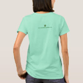 Behalt Calm and Garden On Ladys Ringer T-Shirt (Rückseite)
