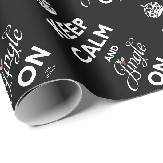 Behalt Calm and Jingle Geschenkpapier (Rolleneckpunkt)