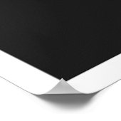 Behalt Calm and Study English Poster (Ecke)