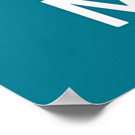 Behalt Calm Anders Poster (Ecke)