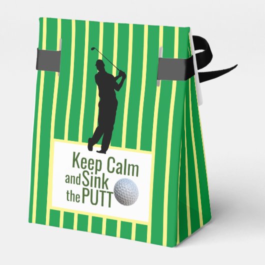 Behalt Calm Ans Sink The Putt Fevor Box Geschenkschachtel (Rückseite)