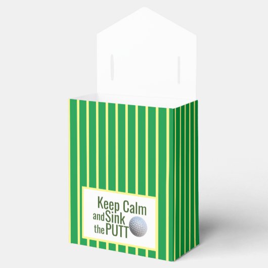 Behalt Calm Ans Sink The Putt Fevor Box Geschenkschachtel (Geöffnet)