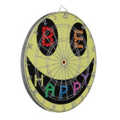 Behalt Calm Be Happy Destiny Dartscheibe (Vorderseite Links)