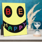 Behalt Calm Be Happy Destiny Fotoplatte (Seite)