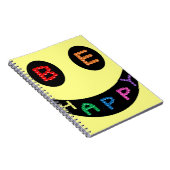 Behalt Calm Be Happy Destiny Notizblock (Rechte Seite)