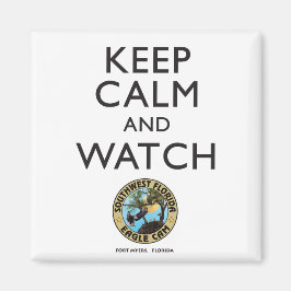 Behalt Calm & beobachten Sie die Adlerflorida im S Magnet