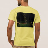 Behalt Calm Billiards Pool Game Team Player T-Shirt (Rückseite)