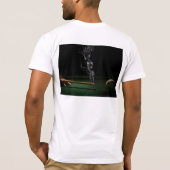 Behalt Calm Billiards Pool Game Team Player T-Shirt (Rückseite)