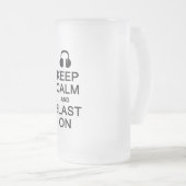 Behalt Calm & Blast On Tasse - wählen Sie Stil (VorderseiteRechts)