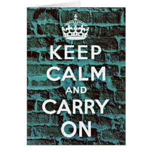 Behalt Calm Blue Brick Grunge