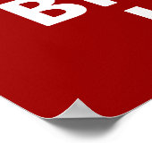 Behalt Calm Brew up british Spaß Gigantic Poster (Ecke)