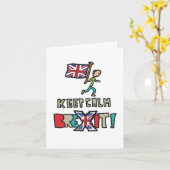 Behalt Calm Brexit Karte (Gelbe Blume)