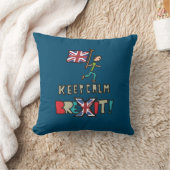 Behalt Calm Brexit Kissen (Decke)