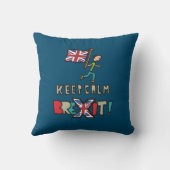 Behalt Calm Brexit Kissen (Rückseite)