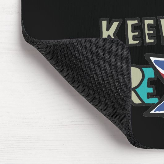 Behalt Calm Brexit Mousepad (Ecke)