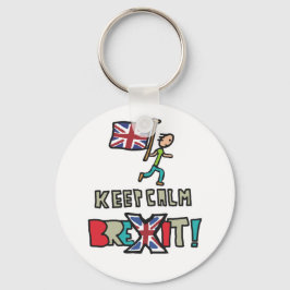 Behalt Calm Brexit Schlüsselanhänger