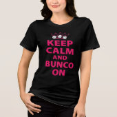 Behalt Calm Bunco Tri-Blend Shirt (Vorderseite)