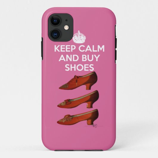 Behalt Calm Buy Shoes 2 Case-Mate iPhone Hülle (Rückseite)