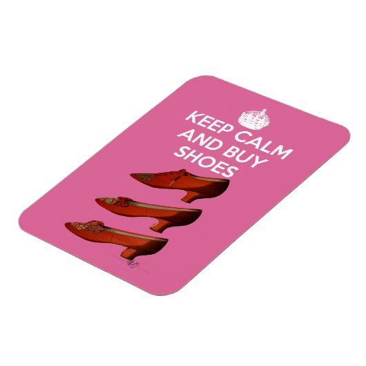 Behalt Calm Buy Shoes 2 Magnet (Linke Seite)