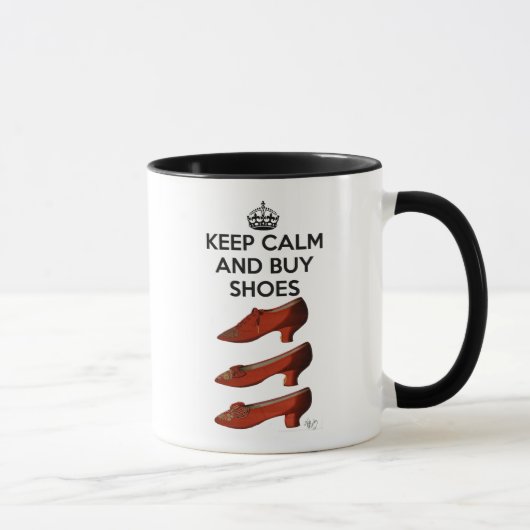 Behalt Calm Buy Shoes Tasse (Rechts)