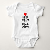 Behalt Calm Call Deda Baby Strampler (Vorderseite)