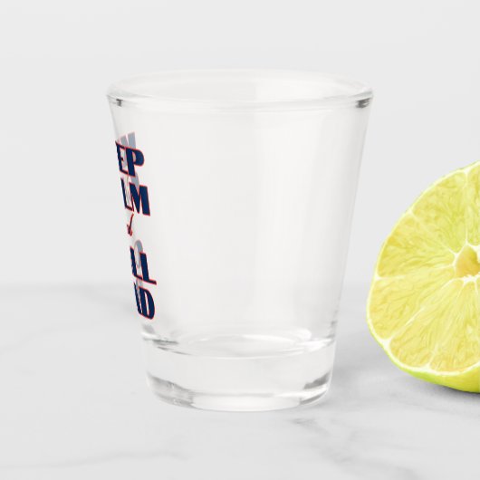 Behalt Calm & Call Vater Schnapsglas (Rechts)