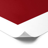 Behalt Calm Carry auf Poster (Ecke)