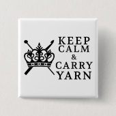 Behalt Calm Carry Yarn ・ Handwerk Button (Vorderseite)