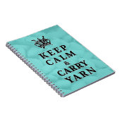 Behalt Calm Carry Yarn ・ Handwerkliche Ideen Notizblock (Rechte Seite)