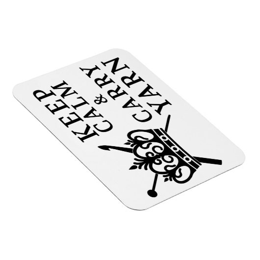 Behalt Calm Carry Yarn Magnet (Rechte Seite)