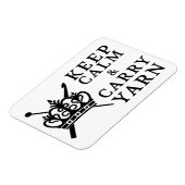 Behalt Calm Carry Yarn Magnet (Linke Seite)