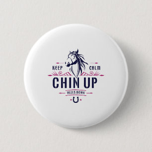 Behalt Calm Chin Up Heelse Reiten - Ho Button